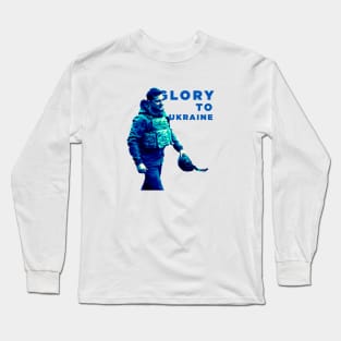 Glory to Ukraine Long Sleeve T-Shirt